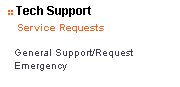 Figure 1.4 - The Tech Support Tab