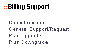 Figure 1.6 - The Billing Support Tab
